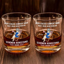 Gift For Father, Retirement - Jeder Schluck Schmeckt Nach Nicht Mehr Mein Problem Ruhestand - Personalisierte Tasse - Personalisiertes Whiskyglas