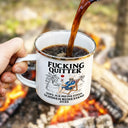Gift For Father, Retirement - Oops Ich Meine Einen Schönen Ruhestand - Personalisierte Emailletasse