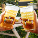 Gift For Father - Eigenes Foto Für Papa Von Den Gründen Warum Du Trinkst - Personalisiertes Bierglas