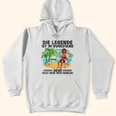 Gift For Father, Retirement - Karton Die Legende Ist Im Ruhestand - Personalisiertes T Shirt