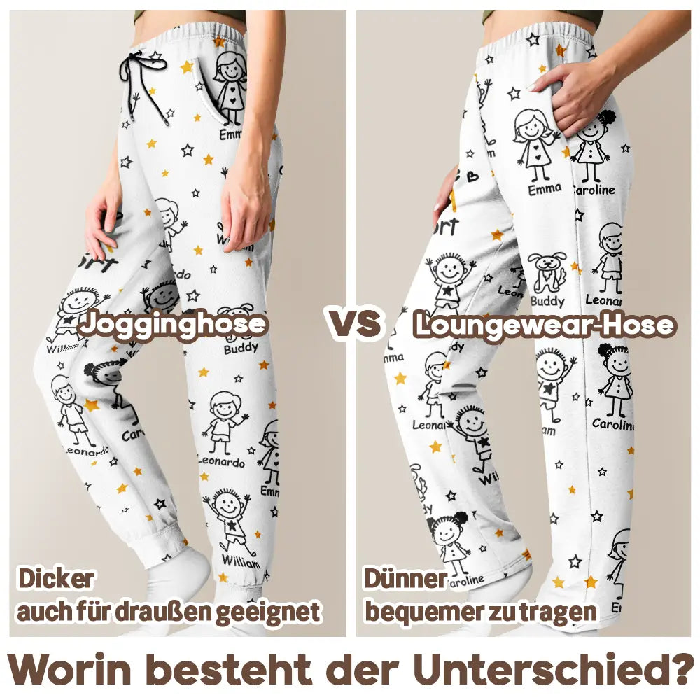 Gift For Husband,Gift For Wife,Gift For Yourself,Gift For Women,Gift For Men,Parents,Gift For Mother,Gift For Grandpa,Gift For Father,Gift For Grandma,Happy - Dieser Großvater Diese Großmutter Dieser Vater Diese Mutter Gehört - Personalisiertes Pyjamahose