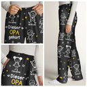 Gift For Husband,Gift For Wife,Gift For Yourself,Gift For Women,Gift For Men,Parents,Gift For Mother,Gift For Grandpa,Gift For Father,Gift For Grandma,Happy - Dieser Großvater Diese Großmutter Dieser Vater Diese Mutter Gehört - Personalisiertes Pyjamahose