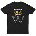 Gift For Husband,Gift For Wife,Gift For Yourself,Gift For Women,Gift For Men,Parents,Gift For Mother,Gift For Grandpa,Gift For Father,Gift For Grandma,Happy - Dieser Großvater Diese Großmutter Dieser Vater Diese Mutter Gehört - Personalisiertes T Shirt