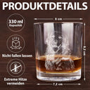 Pet Lovers,Pet Mom,Pet Dad,Dog Dad,Dog Mom,Dog Lovers,Cat Lovers,Cat Mom,Cat Dad - Eigenes Foto Als Bleistiftskizze Hund Und Katze Porträt - Personalisiertes Whiskyglas Mit Gravur