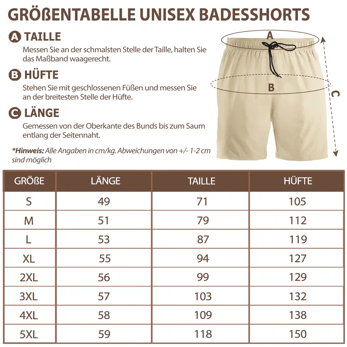 Gift For Father, Gift For Grandpa - Eigenes Foto Bester Papa Opa Der Welt - Personalisierte Unisex Badeshorts