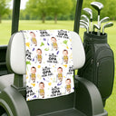 Eigenes Foto Bester Papa Von Par Lustiges Kind - Personalisiertes Golf-Handtuch