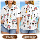 Gift For Father,Custom Photo,German,Summer,Non-Eng,Adorable,Cut-Face Photo,Icon - Eigenes Foto Bester Papi Der Welt Kokospalme - Personalisiertes Hawaiihemd