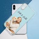 Pet Lovers,Pet Mom,Dog Mom,Dog Lovers,Cat Lovers,Cat Mom,Custom Photo,Love - Eigenes Foto Für Tierliebhaber - Personalisierte Transparente Handyhülle
