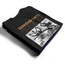 Gift For Father, Gift For Grandpa, Gift For Uncle - Eigenes Foto Papa Geschenk In Schwarz-Weiß - Personalisiertes T Shirt
