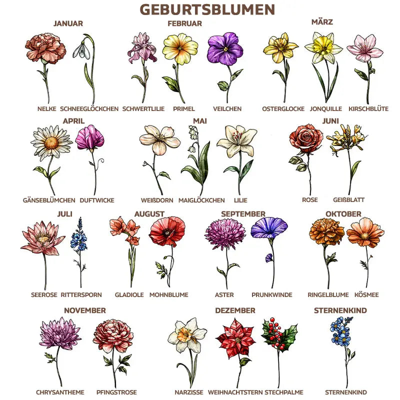 Gift For Bestie,Old Best friends,Gift For Women,Gift For Sisters,Gift For Sibling - Geburtsblumen Schwestern Besties Aus Demselben Garten - Personalisierter Buntglas-Fenster-Sonnenfänger Zum Aufhängen