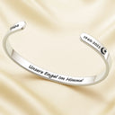 Memorial,Sad,Gift For Women,Gift For Men,Family - Gedenkarmband Deine Flügel Waren Bereit - Personalisiert Armreif Manschette