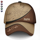 Gift For Father, Gift For Grandpa - Ghettofaust Beste Freunde Fürs Leben - Personalisierte Klassische Kappe