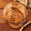 Gift For Men, Gift For Father, Gift For Brothers, Gift For Sibling, Funny, Non-Eng - Glückwunsch Dass Du Mein Bruder Bist Du Glückspilz - Personalisiertes Whiskyglas Mit Gravur
