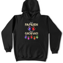 Gift For Father, Gift For Grandpa - Handabdruck Erst Papa Jetzt Opa - Geschenk Für Papa Opa - Personalisiertes T Shirt
