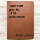 Non-Eng,Gift For Yourself,Gift For Women,Gift For Men,Gifts For Colleagues,Funny - Zeiten In Denen Ich Recht Hatte Und Niemand Zuhörte Lustiges Sarkastisches Buch - Personalisiertes Ledertagebuch