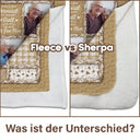 Sad, Top Market, Custom Photo, Family, Gift For Women, Gift For Men - Eigenes Foto Denkmal Wenn Du Mich Wirklich Vermisst Halte Diese Decke - Personalisierte Fleecedecke Sherpa Decke