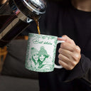 Gift For Sisters, Gift For Sibling, Gift For Bestie, Old Best friends, Gift For Women - Eigenes Foto Als Bleistiftskizze Wahre Freundschaft Ist Eine Reise Ohne Ende - Personalisierte Weiße Tasse Mit Rundumdruck