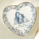Gift For Mother, Gift For Women, Gift For Grandma, Gift For Wife - Eigenes Foto Als Bleistiftskizze Die Liebe Zwischen Mutter Und Tochter - Personalisierte Schmuckschale