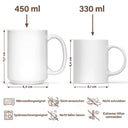 Gift For Father, Retirement - Jeder Schluck Schmeckt Nach Nicht Mehr Mein Problem Ruhestand - Personalisierte Tasse