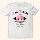 Pregnant Mom - Mein Erstes Jahr Im Bauch Bei Mama - Personalisiertes T Shirt