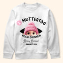 Pregnant Mom - Mein Erstes Jahr Im Bauch Bei Mama - Personalisiertes T Shirt