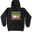 Gift For Father - Nur Ein Papa Und Sein Mädchen - Geschenk Für Papa - Personalisiertes T Shirt
