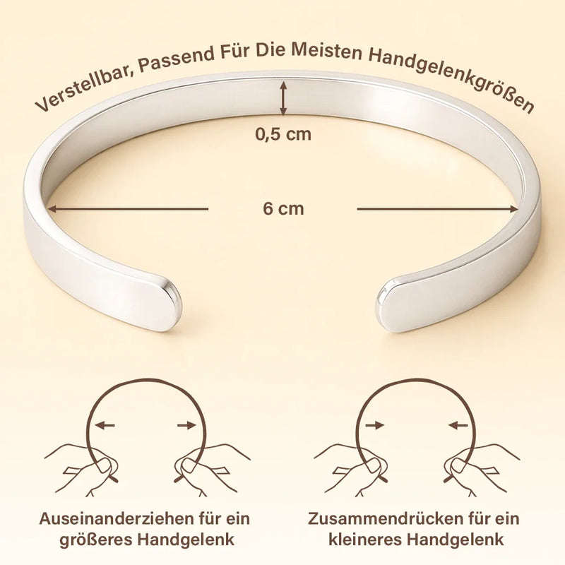 Memorial,Sad,Gift For Women,Gift For Men,Family - Gedenkarmband Deine Flügel Waren Bereit - Personalisiert Armreif Manschette
