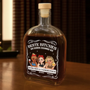 Gift For Bestie,Old Best friends,Best friends' Hobby,Gift For Women,Funny - Wir Passen Zusammen Wie Betrunken Und Unordentlich - Personalisierte Whiskyflasche